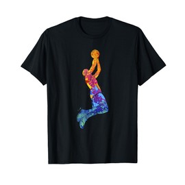 Basket Basketball Pallacanestro Grafico del Basket Maglietta