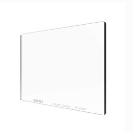 NiSi Uncoated White Pure Clear Filter - Cinematic Filter (4 x 5.65 Inch Photo Filter Thread Size: 144 mm)