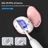 MMSZHL Mini Soporte para Cepillo de Dientes UV, Protector Cepillo