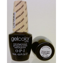 OPI New Package Gelcolor Soak Off Nail Polish- GC P61 SAMOAN SAND opi  .5oz/15ml