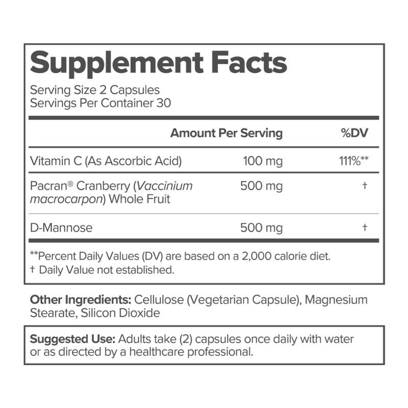 URO Urinary Health Capsules – 60 Count (Pack of 1)
