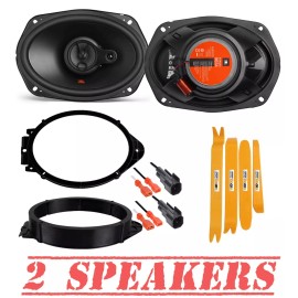 JBL Stage2 9634 6x9" 420 Watt | Front Door Speakers for 2010-2015 Chevy Camaro