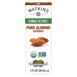 Watkins Organic Pure Almond Extract, 2 oz., 12 Count