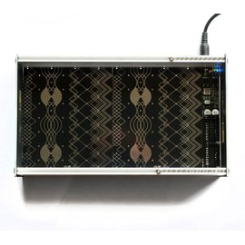 EcoSkiff - Eurorack Case (44HP, Powered w/ 12V Brick)