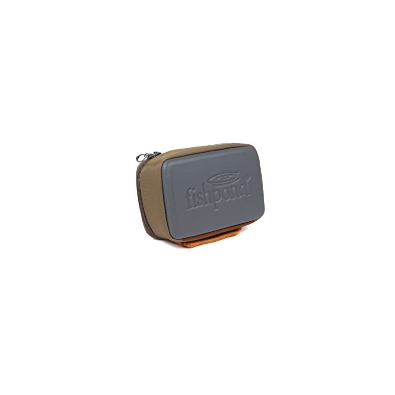 fishpond Ripple Reel Case, Large, Sand/Saddle Brown
