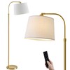 Oneach 62" Arc Floor Lamp for Living Rooms, Gold Tall