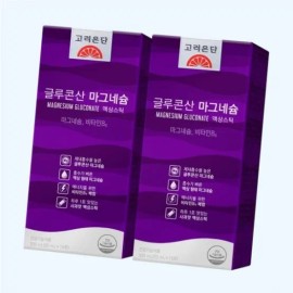 Goryeo Eundan Korea Eundan Magnesium Gluconate Liquid Stick 15 packs (2) 4917693 / 고려은단 글루콘산 마그네슘 액상스틱 15포 2개 4917693