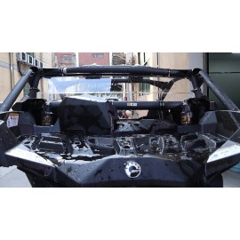 MOMIRAC UTV Back Window Rear Windshield Polycarbonate for Can Am Maverick X3 2017-2024