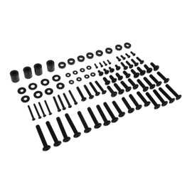 TEHAUX 88pcs Tv Mounting Screw Kit for Wall Installation Heavy Duty Screws for Television Mounting
