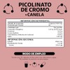 Beyond Vitamins | Picolinato de Cromo con Canela, Cápsulas VCaps,