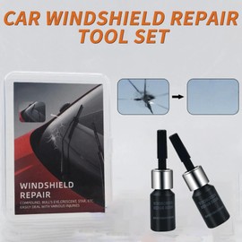 DRIPDRIP Windscreen Repair Kit | Long-Lasting Automotive Glass Nano Repairs Fluid | Windshield Chip Repair Kit (2pcs)