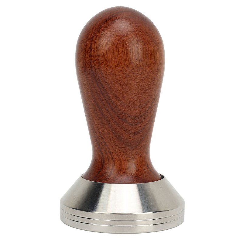 Coffee Tamper with Wooden Handle Detachable Comfortable Grip Easy To