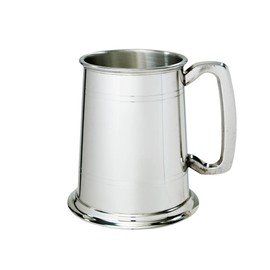 Wentworth Pewter - Standard Double Lined 1 Pint Pewter Tankard