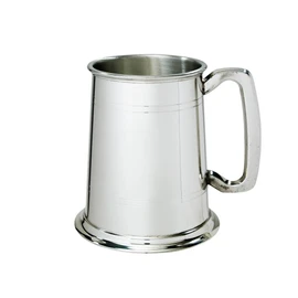 Wentworth Pewter - Standard Double Lined 1 Pint Pewter Tankard