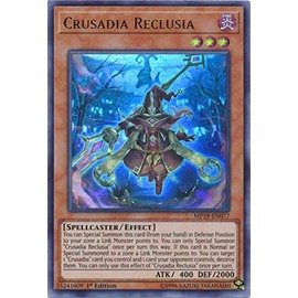 Yu-Gi-Oh! - Crusadia Reclusia - MP19-EN077 - Ultra Rare - 1st Edition - 2019 Gold Sarcophagus Tin Mega Pack