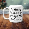 Westwood Tees Zachary Taylor Is My Spirit Animal Gift Mug.