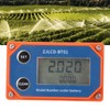 Water Flowmeter Digital Display Flow Sensor Stainless Steel Acid Alkali