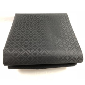 Yuanhe 108X60 Inch Section of Suited Poker Table Speed Cloth (Black)