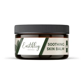 Earthley Wellness Soothing Skin Balm, Natural Moisturizing Cream for Dry, Flaky, Itchy Skin, Calendula & Mango Butter, Family-Safe Formula, 4 oz