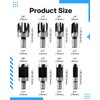 AOKLIT Plug Cutters for Woodworking, 8pcs Wood Plug Cutters Drill