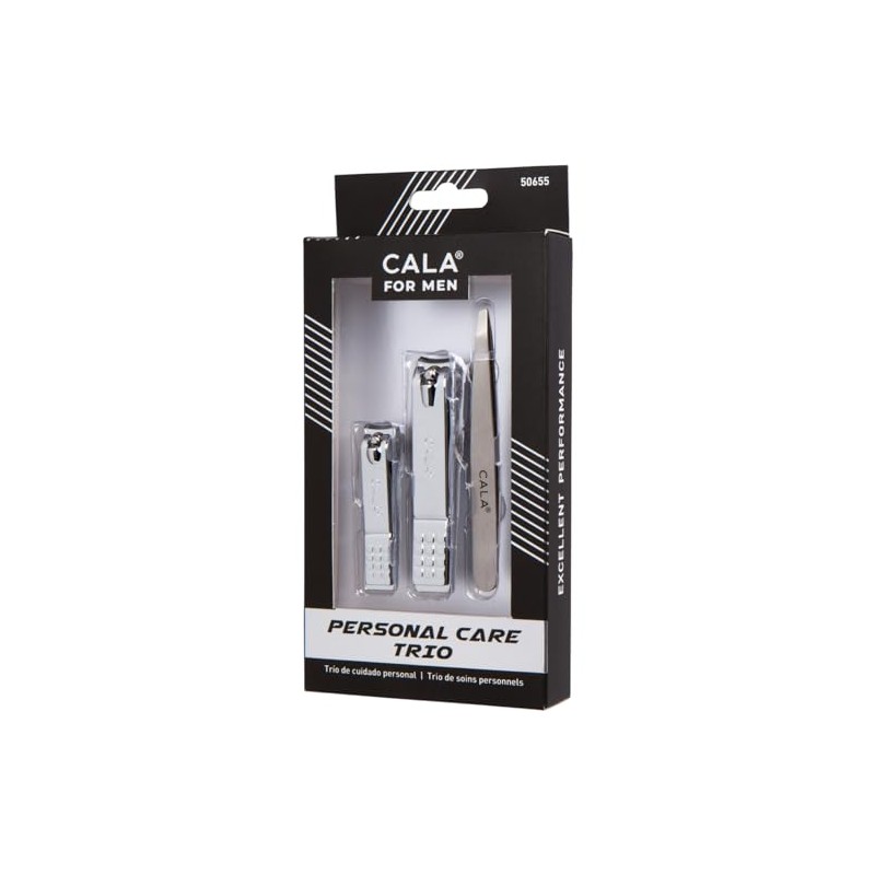 CALA - trio de cuidado personal para hombres, corta uñas