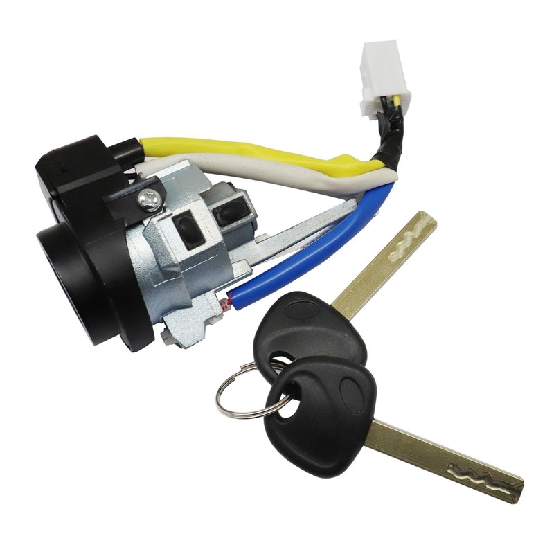 Priprilod Ignition Switch Door Lock Cylinder with Keys Compatible with