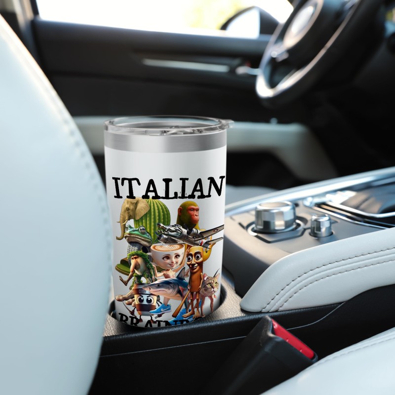 ITALIAN BRAINROT ALL CHARACTERS Stainless Steel Insulated Tumbler