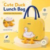 Bolsa Térmica Pato Kawaii Bonita Para Mujer (Yellow)