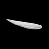 Holst Porzellan TD 018 Teardrop Flat Plate White 18.5 x
