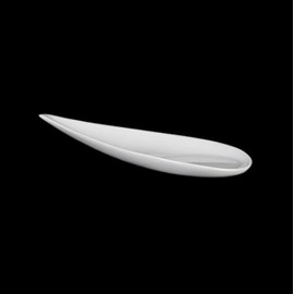Holst Porzellan TD 018 Teardrop Flat Plate White 18.5 x 8 x 3 cm