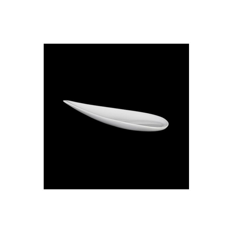 Holst Porzellan TD 018 Teardrop Flat Plate White 18.5 x