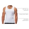 DEVOPS 3 Pack Men's Muscle Dry Fit Compression Tank Top