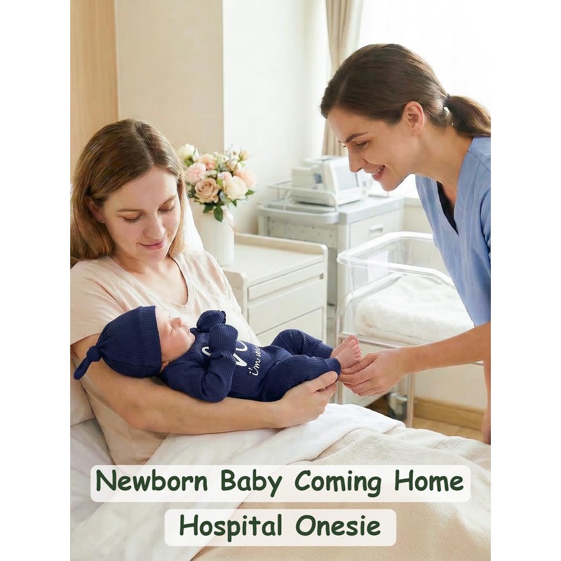 Hikido Onesie 0-3 months Boy Baby Clothes Romper Hospital Gender