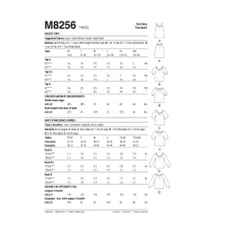 McCall's Misses TOP/Vest Sewing Pattern Kit, Multicolor