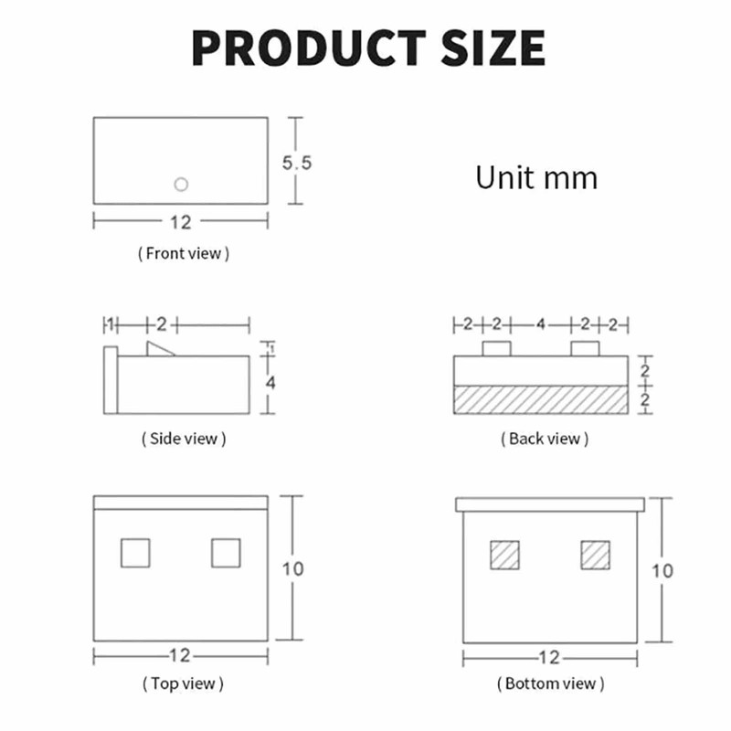 10Pcs USB Port Lock with 1 Keys, Locking USB Port/Dust
