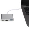 USB C Adpater 3.1 3 in 1 Hub Converter Dock