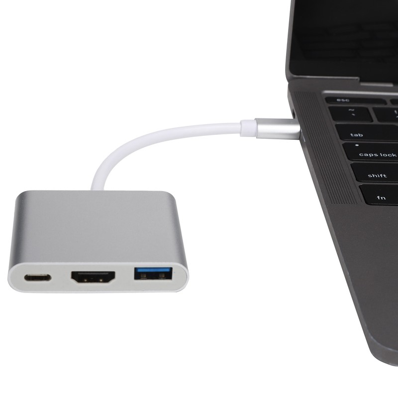 USB C Adpater 3.1 3 in 1 Hub Converter Dock
