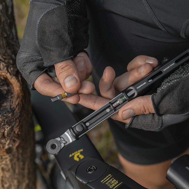 Topeak Ratchet Stick, 14 Functions, Bike Repair and Maintenance Tool,