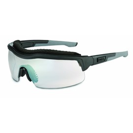 Uvex SX0304 ExtremePro Safety Eyewear SCT-Reflect 50 Supra-Dura Hardcoat Lens, Black/Gray Frame