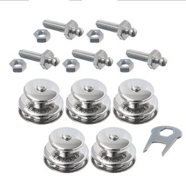 New Marine TENAX Pack of 5 Tops. Large + M5 x 16 mm Threaded Screws + Key