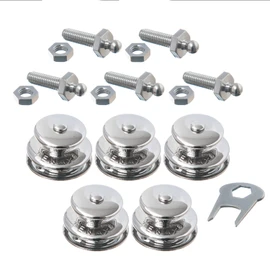 New Marine TENAX Pack of 5 Tops. Large + M5 x 16 mm Threaded Screws + Key