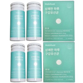Wisely Oral Lactobacillus Apple Mint Gum, 120 tablets total / 와이즐리 구강유산균 애플민트 잇몸 총 120정