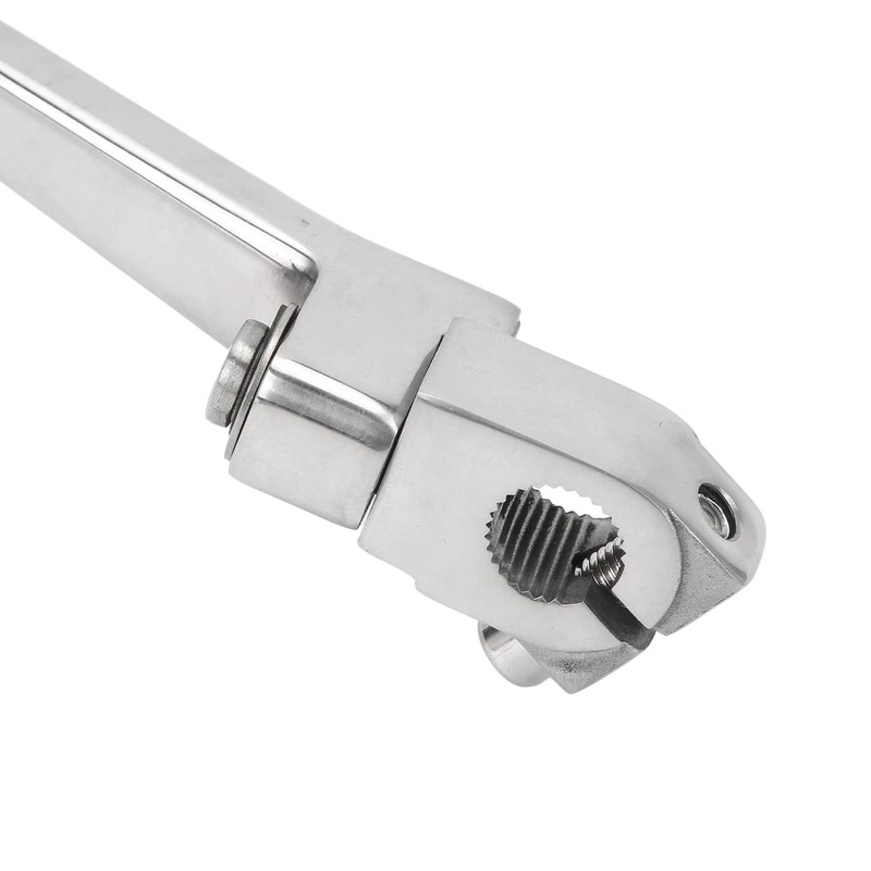 Shanrya Kickstarter Folding Lever, Kickstarter Lever Pedal Non-Slip Rotatable for