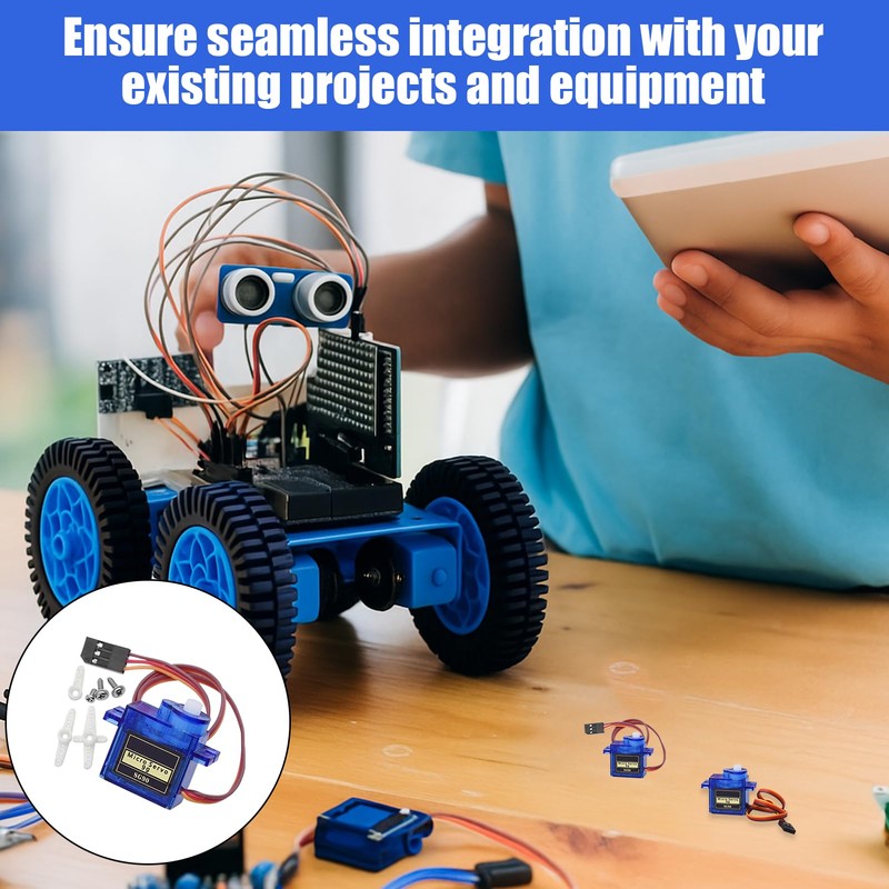 10 Pcs SG90 Servos,9G Micro Servos,Compatible with Arduino Projects and