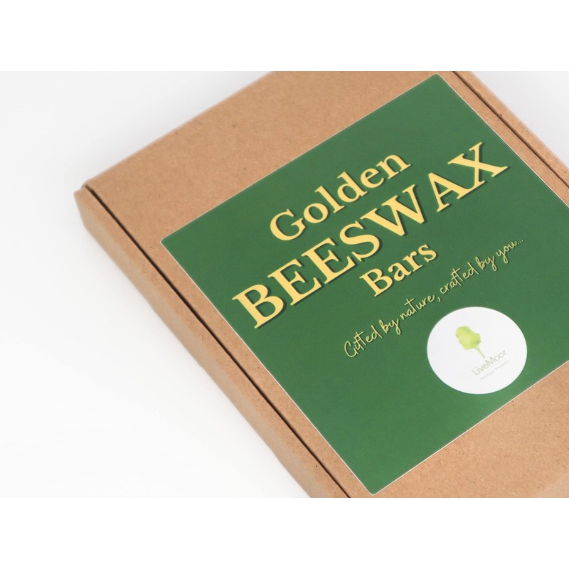 LiveMoor Heritage Range - Golden Beeswax Bars (6)