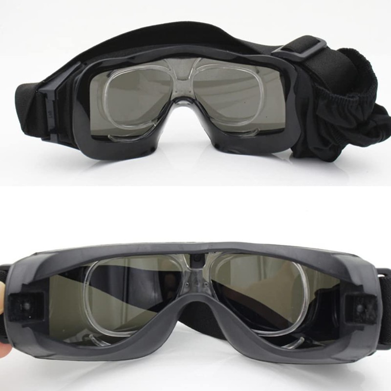 Ski Goggles, Rx Insert, Optical Adapter, Flexible, Bendable, Universal Size,