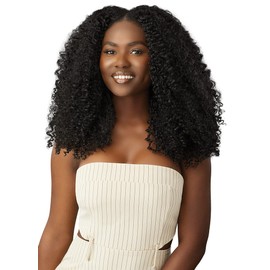 Outre Big Beautiful Hair Clip-In - 9pcs - Bohemian Curl 14" (CHOCOLATE BROWN)