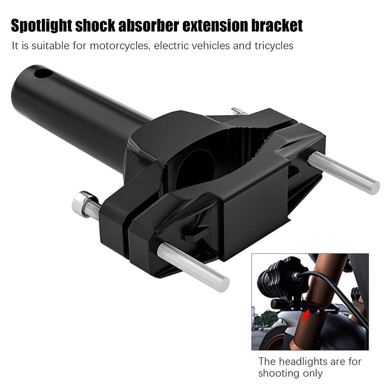 Motorcycle Headlight Holders 2 Pack, 20-55 mm Headlight Mount Motorcycle