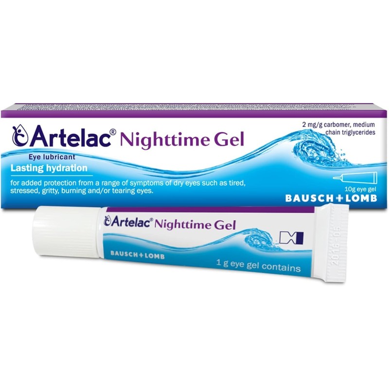 Artelac Nightime Gel 3 x 10g tubes BULK BUY