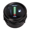 52mm Oil Fuel Level Gauge Meter Indicator LED Flashing Reminder